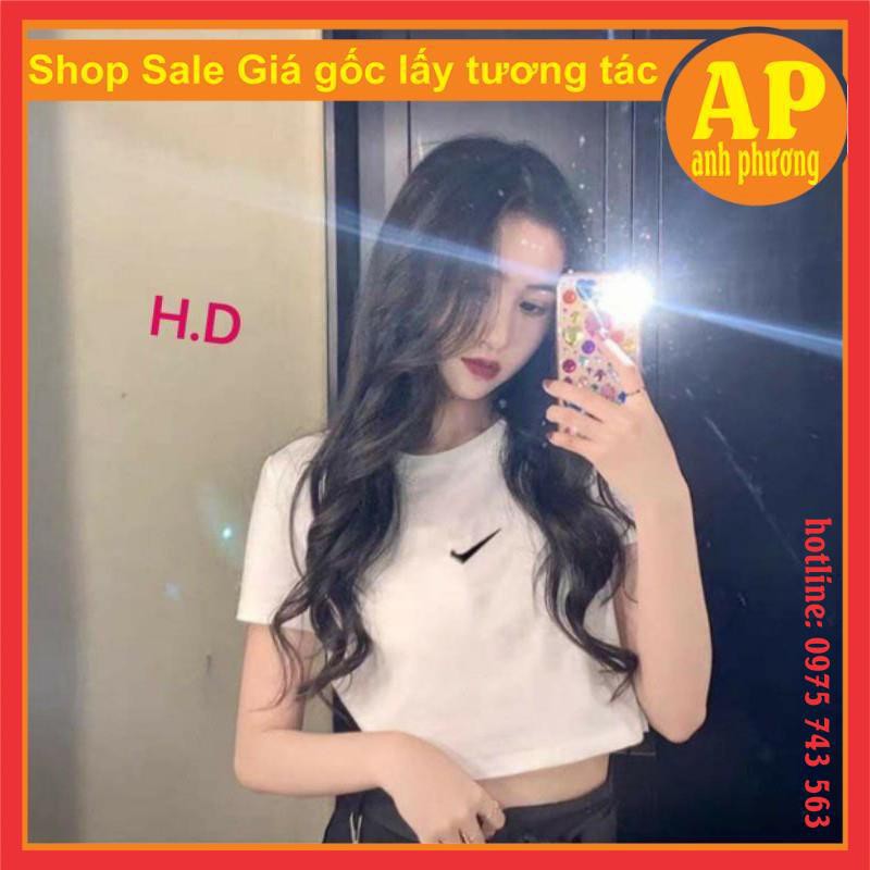 Áo croptop bodip DẤU PHẨY co giãn 4 chiều, áo thun body nữ