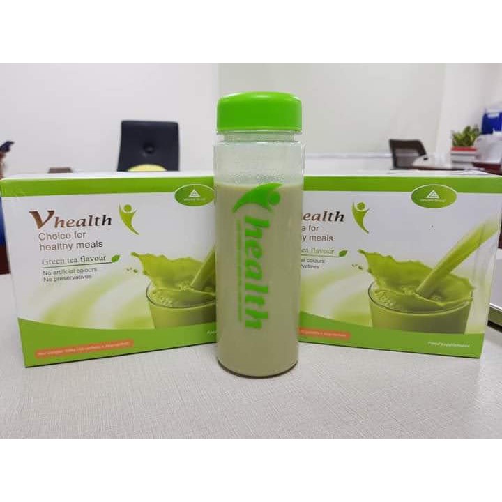 [CHÍNH HÃNG] Bột Dinh Dưỡng VHEALTH / Hương Trà Xanh & Socola