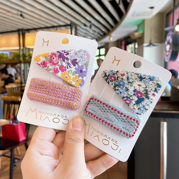 Kẹp tóc phong cách thời trang Hàn Quốc cho bé gái