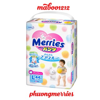 [Hà Nội](Cộng Miếng)Tã Dán/ Quần Merries Nội Địa Nhật NB90+6/ S82+6 / M64+4 / L58/ M58+6
