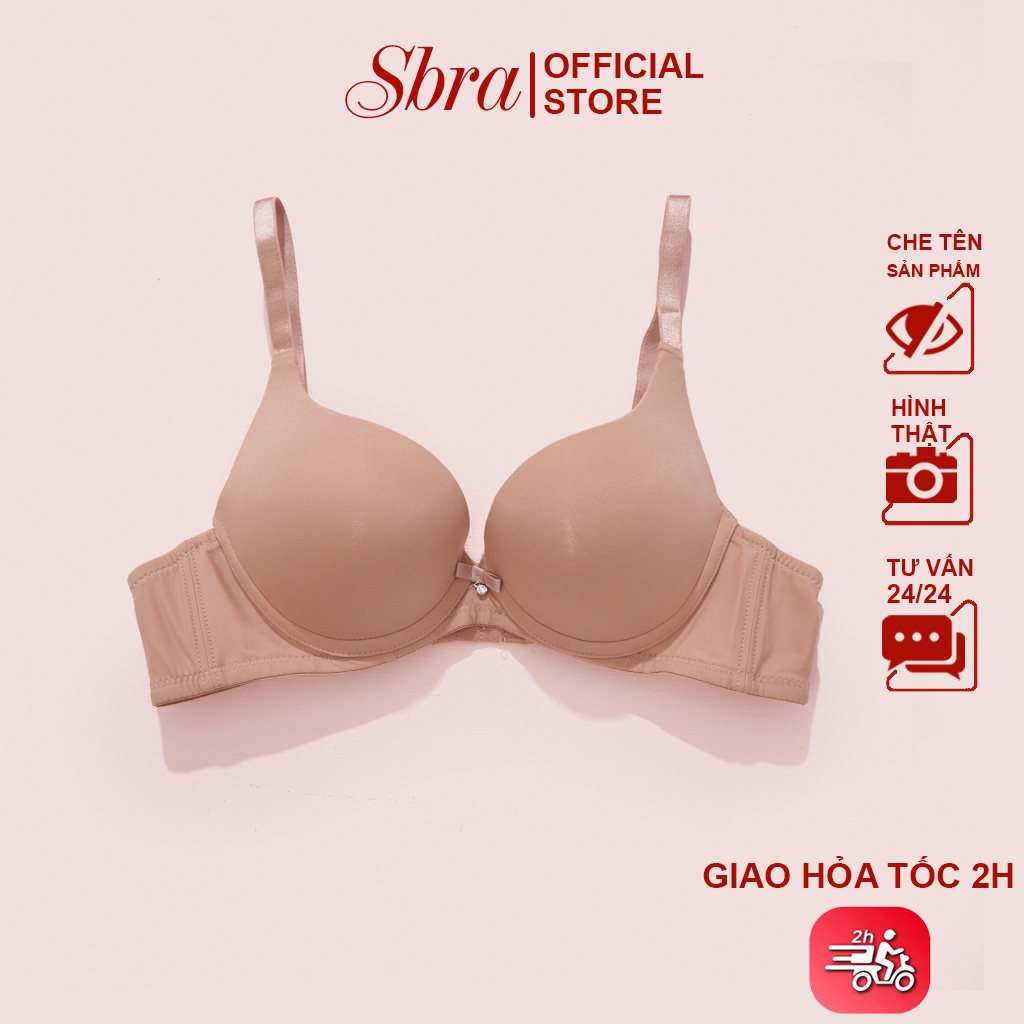 Áo Lót Su Nữ Sbra Có Gọng Đệm Nâng Ngực Tạo Khe Form Đẹp Mềm Mát AG04