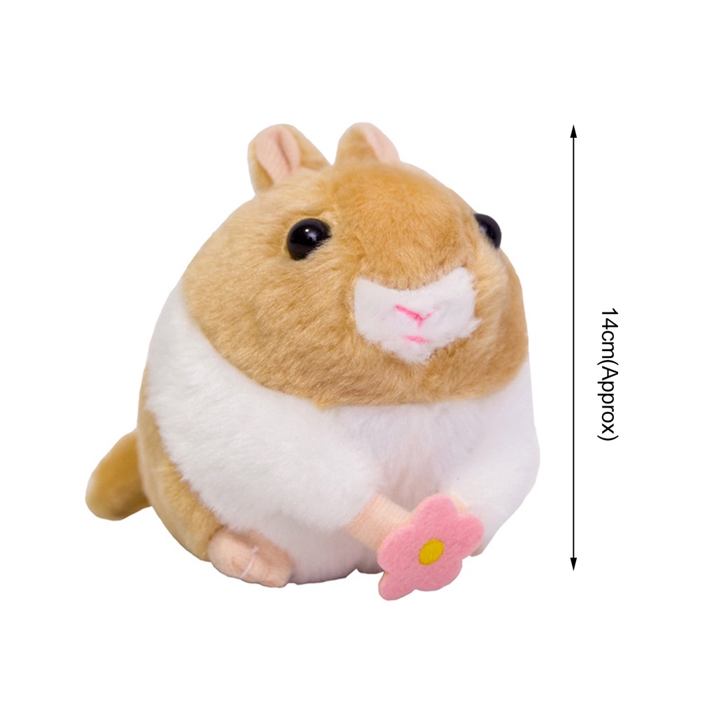 Chuột Hamster Nhồi Bông Có Nhạc Và Hiệu Ứng Âm Thanh Cho Bé