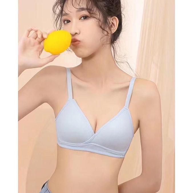 Áo ngực nữ cotton thoáng khí BRALUNE , áo lót nữ nâng ngực tôn vòng 1 gợi cảm mã ANM-20