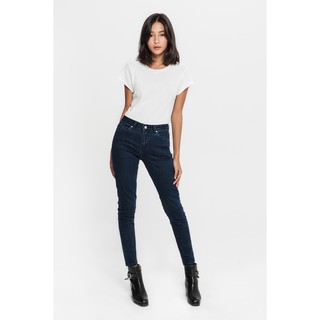 Thebluetshirt - the editor jeans navy - quần jeans ôm xanh đậm
