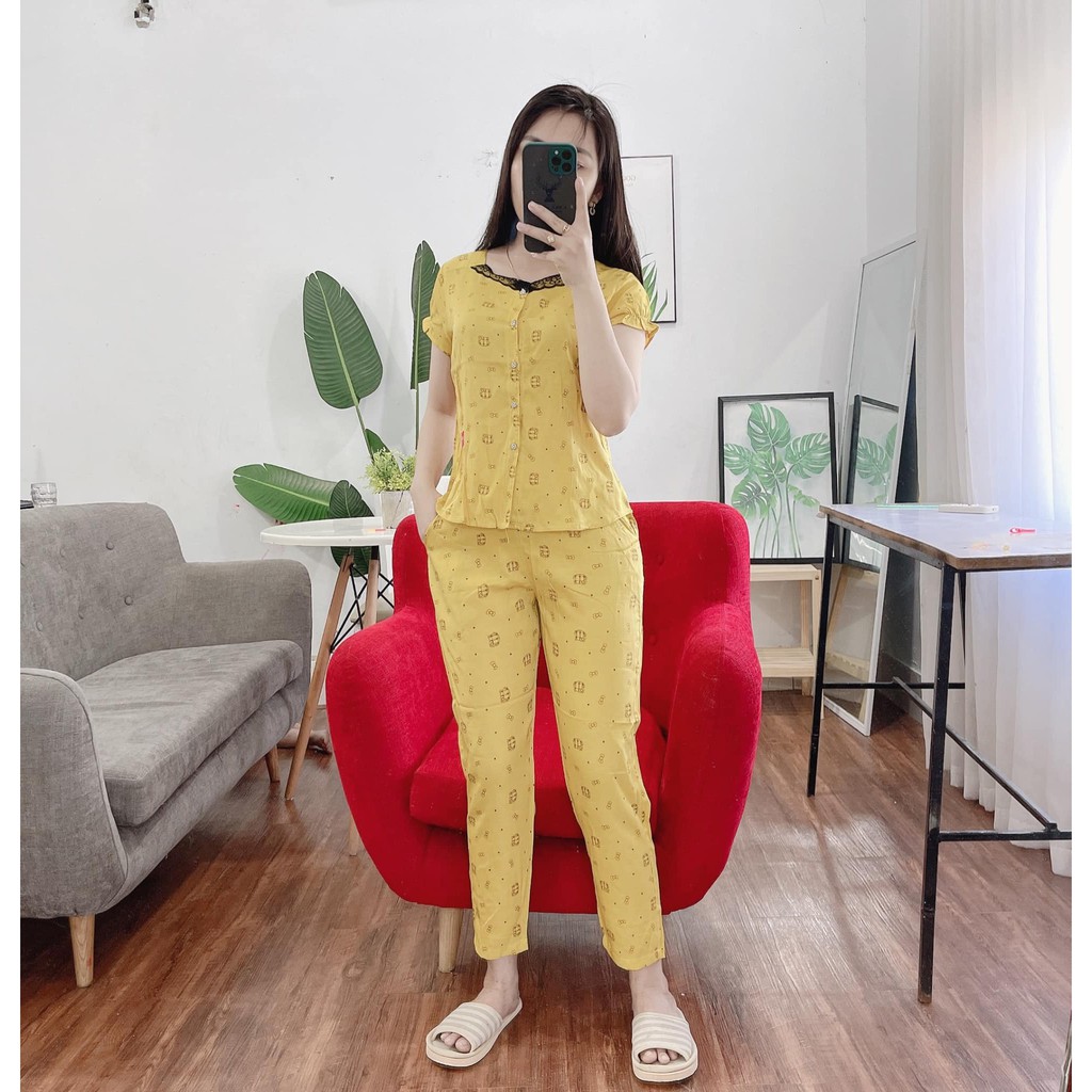 Bộ chất đũi phối ren cổ cực xinh | BigBuy360 - bigbuy360.vn