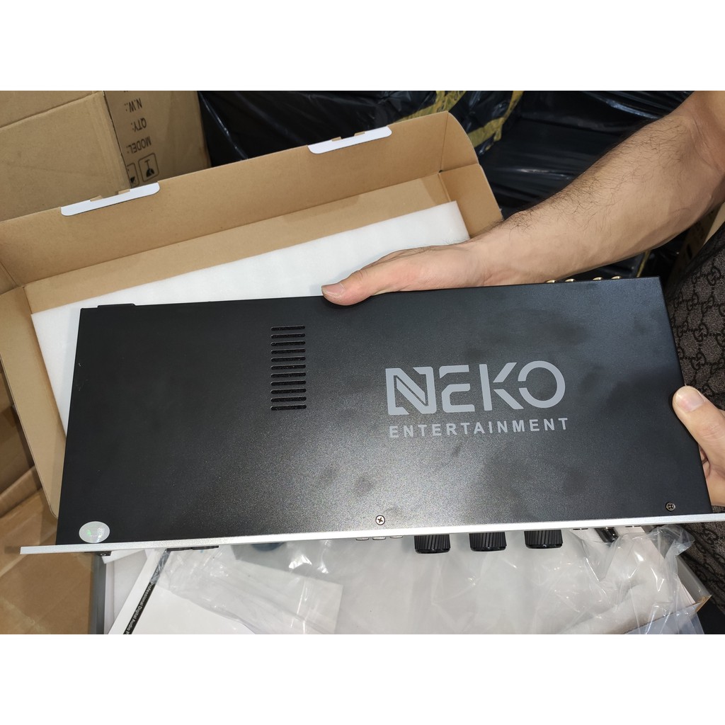 Vang số chuẩn hãng NEKO DK1000, âm thanh hay, chỉnh dễ, tích hợp Bluetooth, hỗ trợ cổng Optical, cổng mic và công tắc