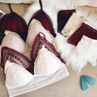 Set Ren Mix Màu Trắng Mận Đỏ 🍷🍷🍷