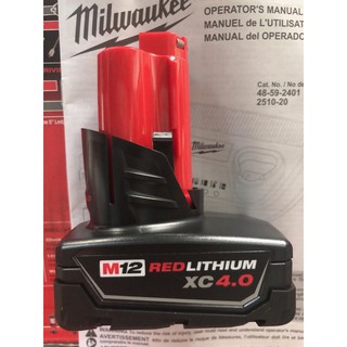 Pin Milwaukee 12v 4.0Ah