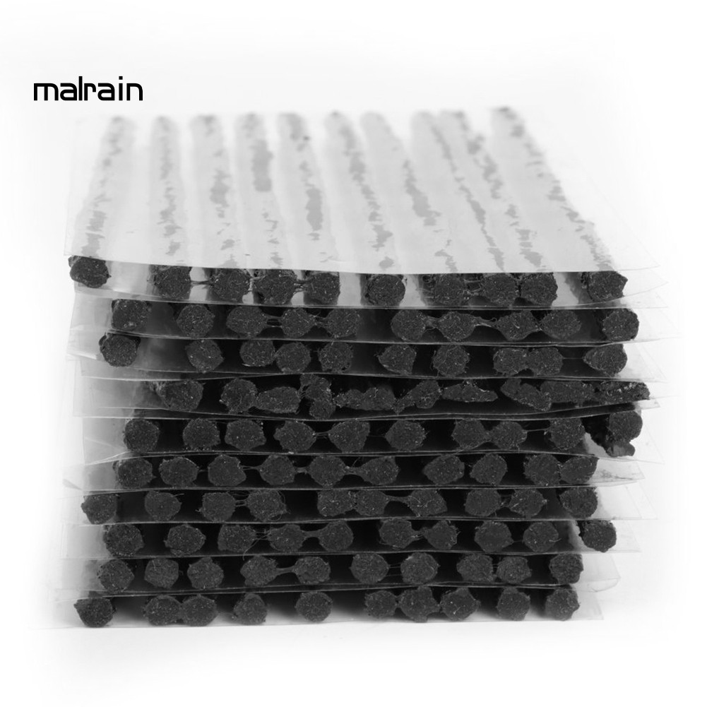 Set 10 / 30 / 50 Ống Cao Su Vá Lốp Xe Ô Tô Tiện Lợi