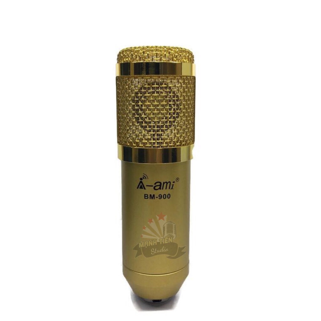 [Hàng Chuẩn] Micro thu âm cao cấp BM900 AMI - hát karaoke, thu âm chuyên nghiệp livetream bán hàng- khả năng hút âm tốt