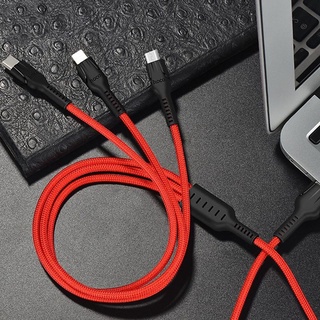 Cáp sạc 3 đầu đa năng dành cho ip, Micro usb, TypeC Hoco U31