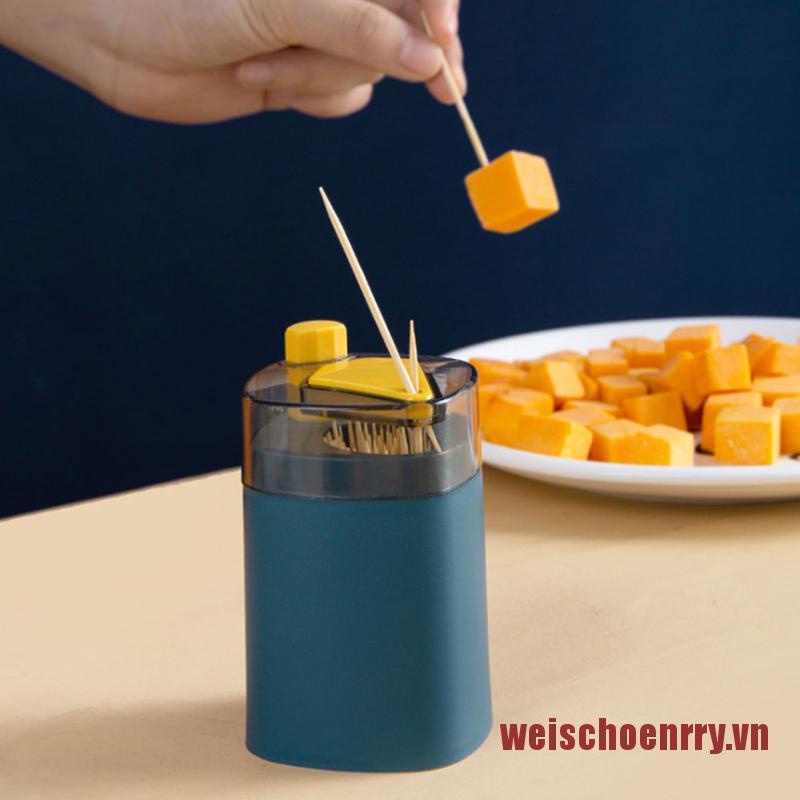 Hộp Đựng Tăm Xỉa Răng Tự Động WEI