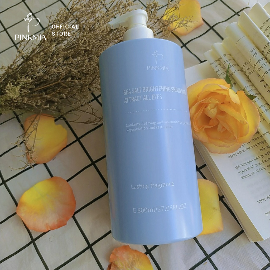 Sữa Tắm Nước Hoa Muối Biển Pinkmia - 800ml