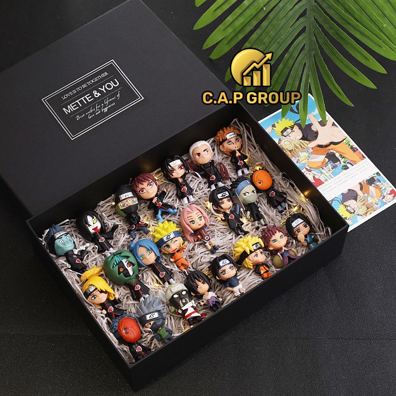 Mô hình nhân Naruto chibi nhiều mẫu mini - Kiểu 29 NV