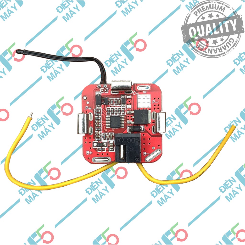 DMF5 Mạch bảo vệ pin 4S 14.4V - 20A, giắc sạc DC 5.5x2.1mm