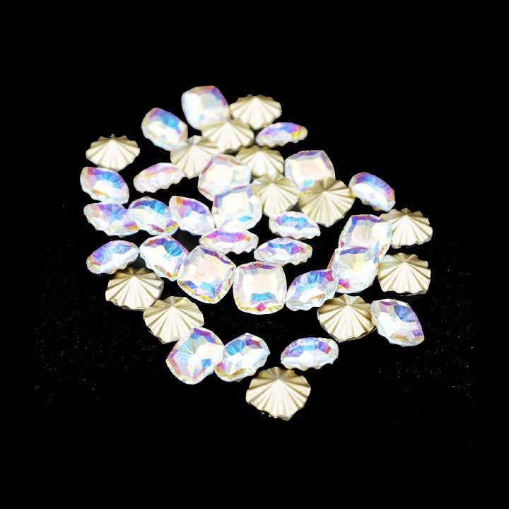 ĐÁ KHỐI TRANG TRÍ MÓNG SIÊU SÁNG NHIỀU MÀU SẮC COMBO 10 VIÊN