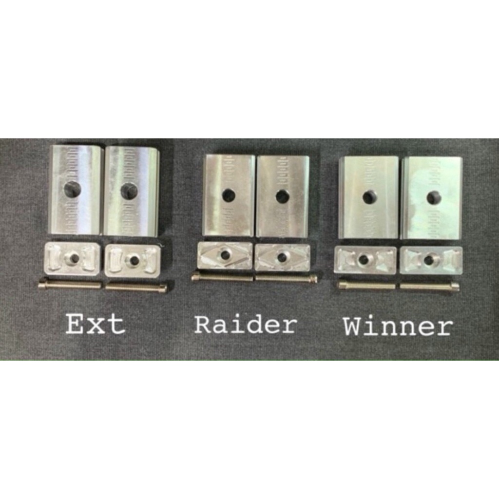 Cặp bas tăng sên nhôm âm cho winner sonic exciter 150 satria “tặng ốc “