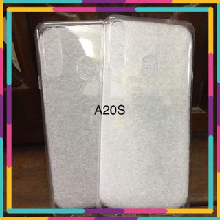 Ốp lưng silicon dẻo trong suốt Samsung Galaxy A20s siêu mỏng