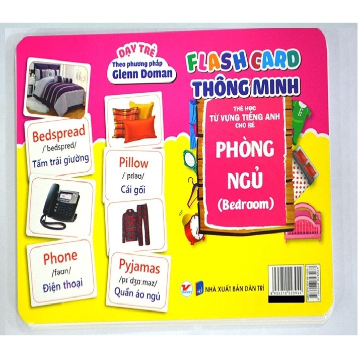 Sách - Flash Card Thông Minh - Phòng Ngủ