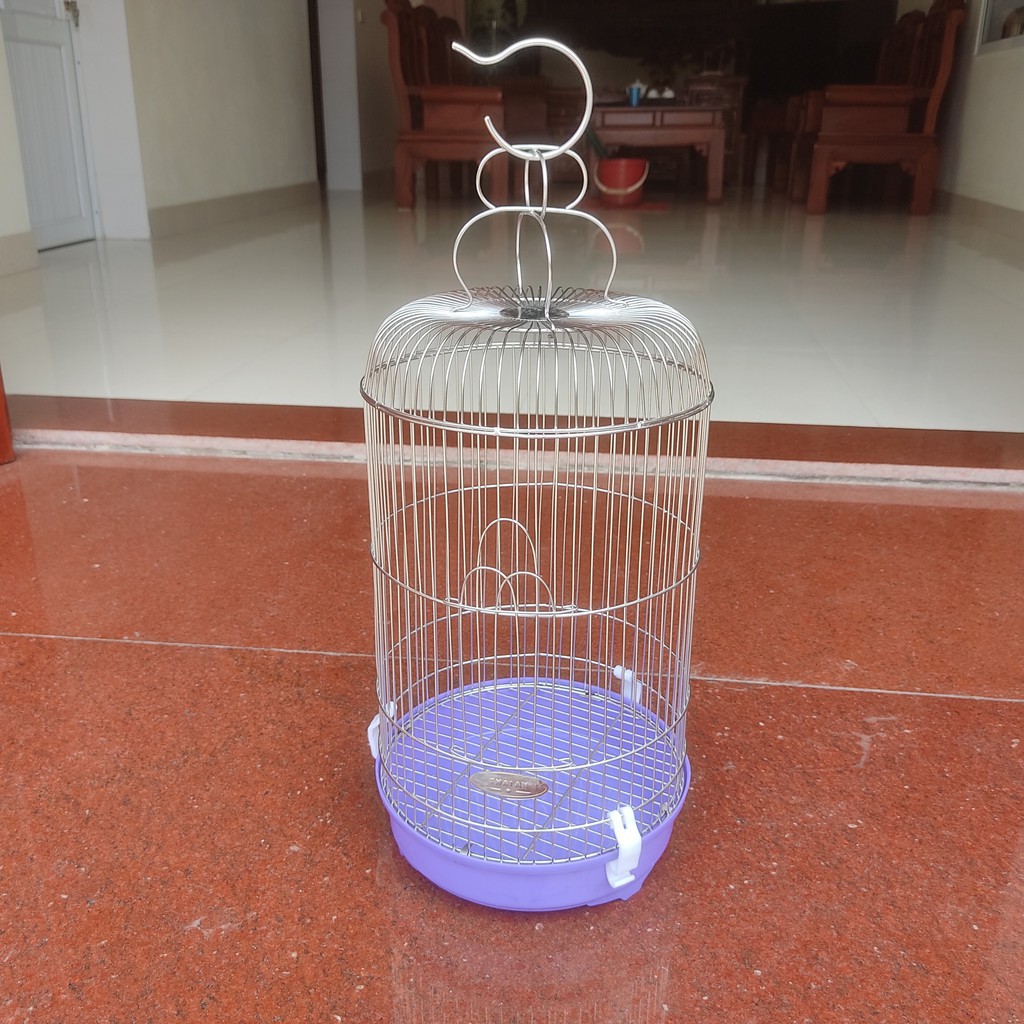 Lồng Chim Khuyên Inox Cao Cấp, Lồng Chim Inox Bền Đẹp, Chống Gỉ Sét