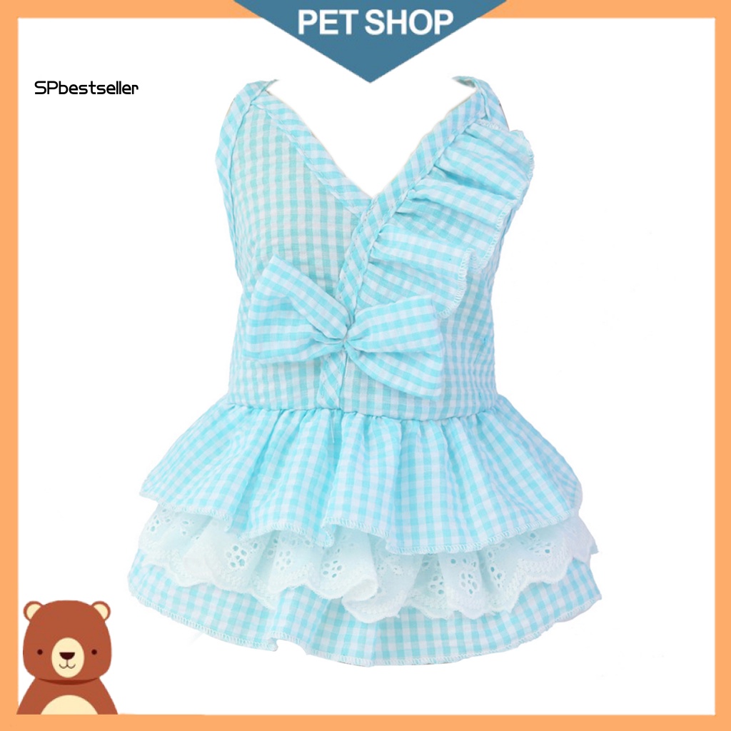 Đầm Tutu Siêu Mềm Đính Nơ Đáng Yêu Cho Thú Cưng