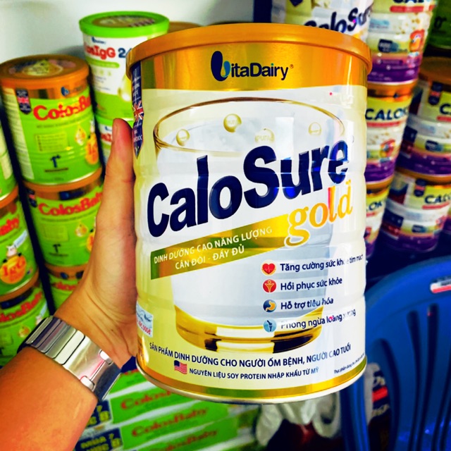 Sữa bột CaloSure Gold 900G cho người ốm bệnh người cao tuổi