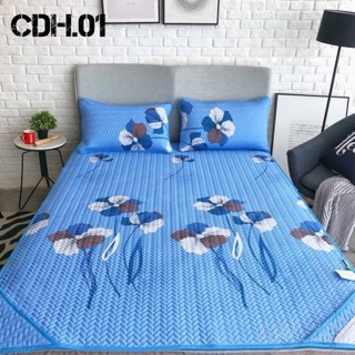 XẢ KHO Chiếu điều hoà tencel hoa cúc xanh