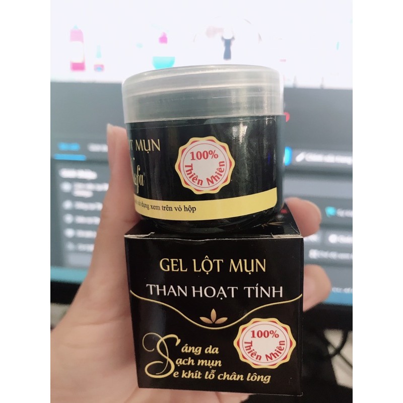 Gel Lột Mụn Than Hoạt Tính, Lột Mụn Cám, Mụn Đầu Đen