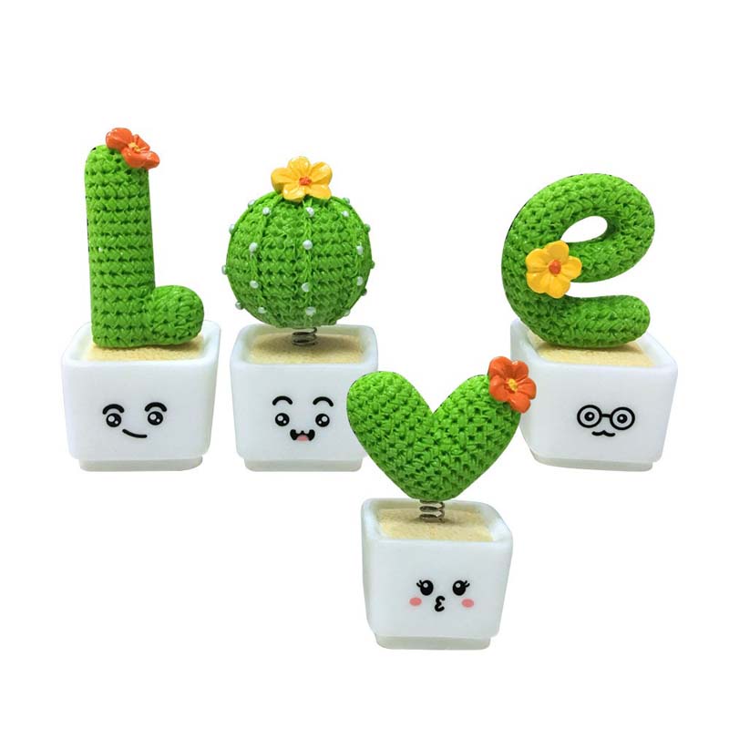 Mô hình cây xương rồng mini trang trí nhà cửa tiện dụng