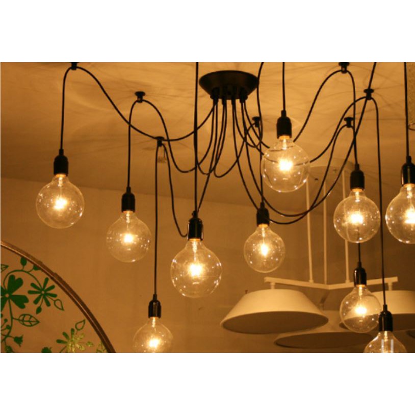 Đèn thả trần kiểu con nhện 10 đui - 8 đui LL-5035 - Chưa Bao Gồm Bóng - Energy Green Lighting - Decor trang trí