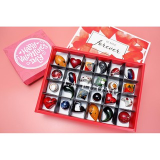 [Set 10] hộp đựng socola (chocolate) 24 viên