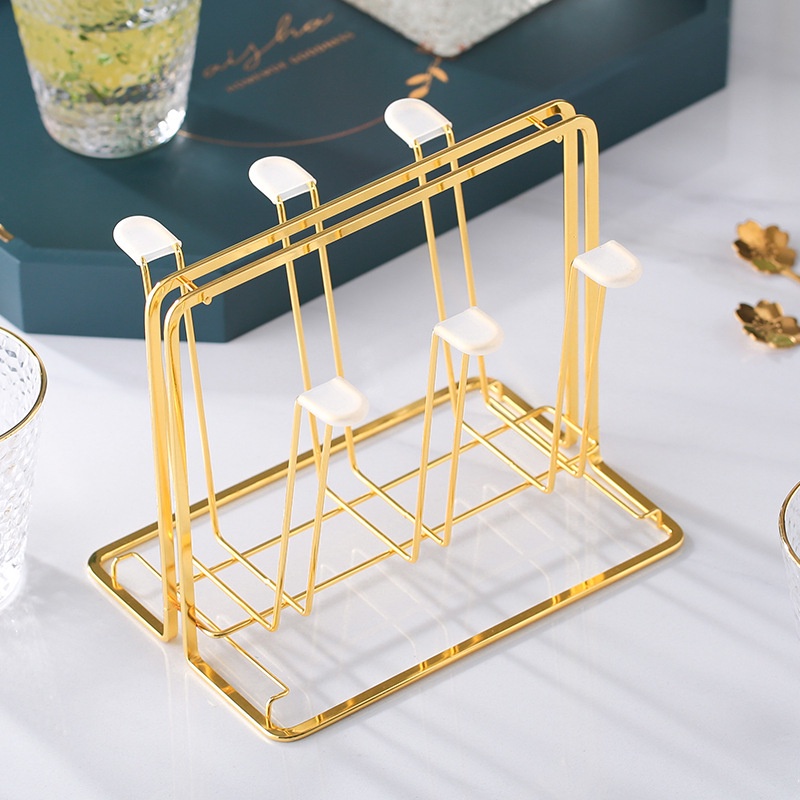 Set 6 núm nhựa chống xước cốc dùng cho khay úp cốc