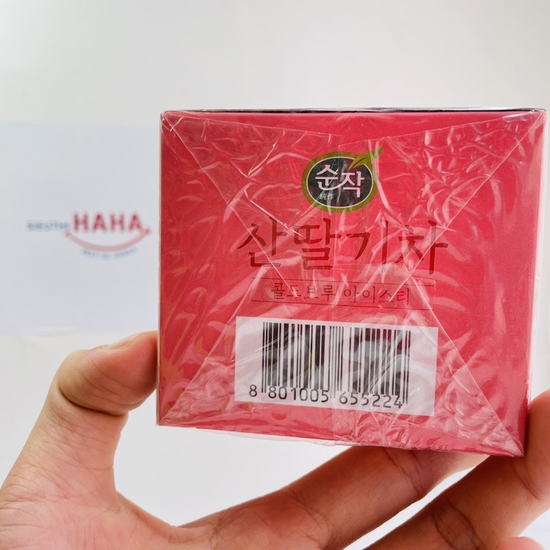 Trà mâm xôi hàn quốc 0 kcal SEMPIO COLD BREW ICED TEA - RASBERRY 36g (20 túi*1.8g)