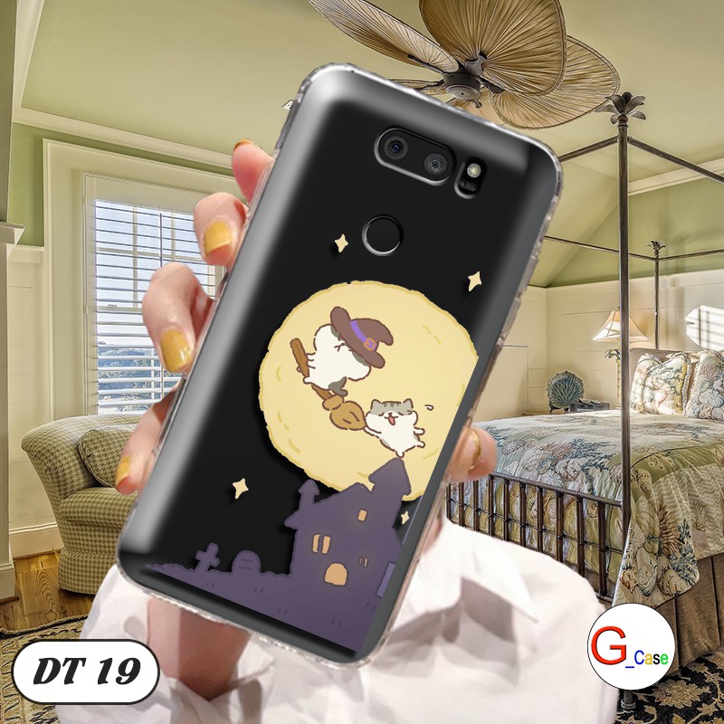 Ốp lưng LG V30 dẻo trong in hình