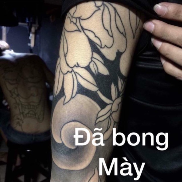 MỰC XĂM SIÊU ĐEN BLACK BEAR