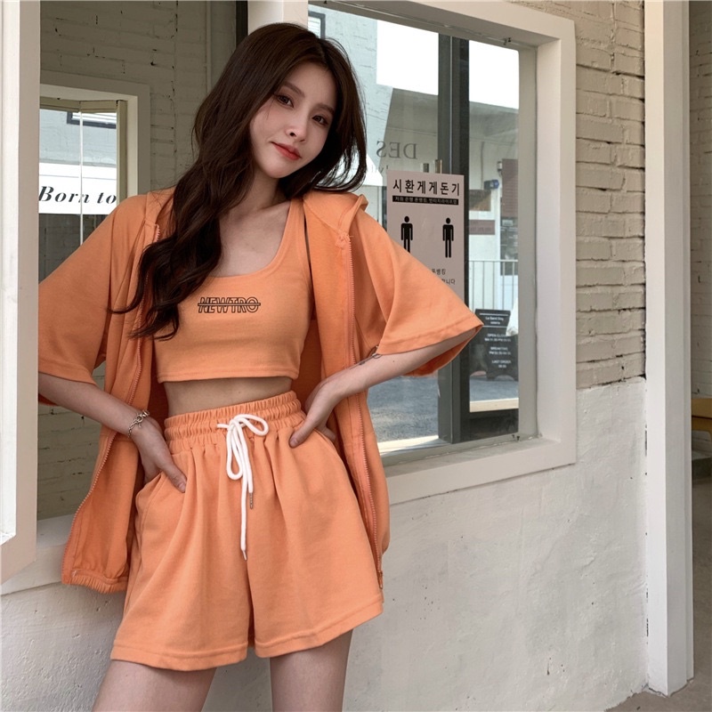 [HTSHOP]-Set bộ nữ 3 chị tiết phong cách HQ năm 2022