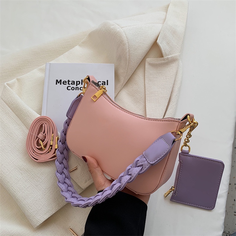 Túi Đeo Chéo Vai Kiểu Vuông Nhỏ Thời Trang Mùa Hè 2022 Mới Dành Cho Nữ