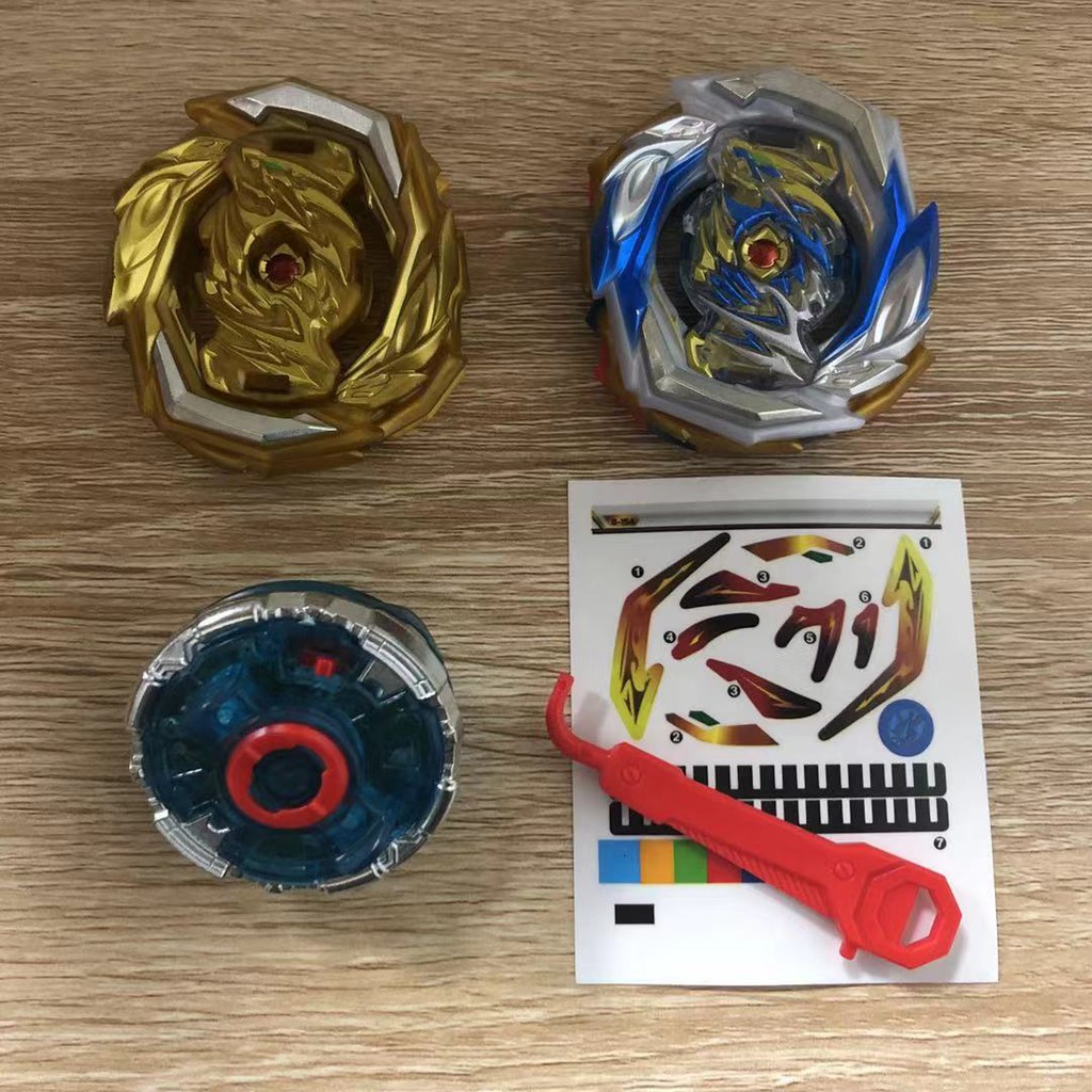 Bộ đồ chơi con quay ngọn lửa Beyblade Burst B154 Imperial Dragon Booster DX với 2 lớp độc đáo thú vị cho bé