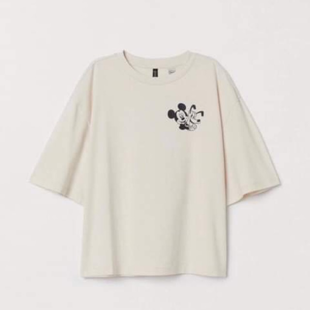Áo phông be mickey M