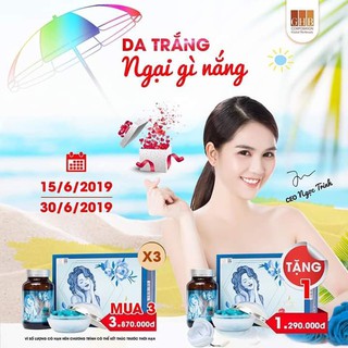 Combo mua 3 tặng 1 hộp - Viên Uống Trắng Da Chính Hãng Beauty Plus