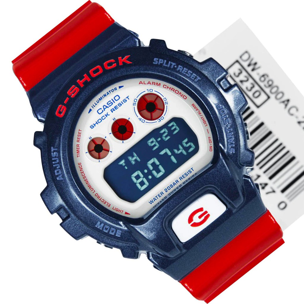 [Mã FARSBRT51 giảm 20K đơn 0 Đồng] Đồng hồ nam Casio G-Shock DW-6900AC-2DR chính hãng - Bảo hành 1 năm, Thay pin miễn ph