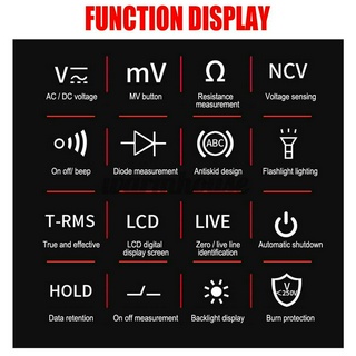 Universal Digital Multimeter Pen Voltage Electric Meter Resistance Diode Tester