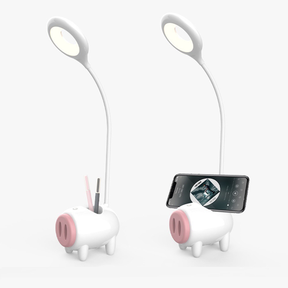 Đèn học để bàn chống cận đèn led sạc tích điện tiện lợi đọc sách KM36011.36018