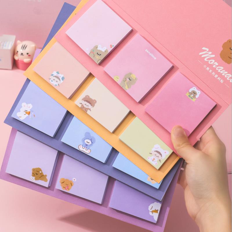 Set 3 Xấp Giấy Note 60 Trang Dễ Thương