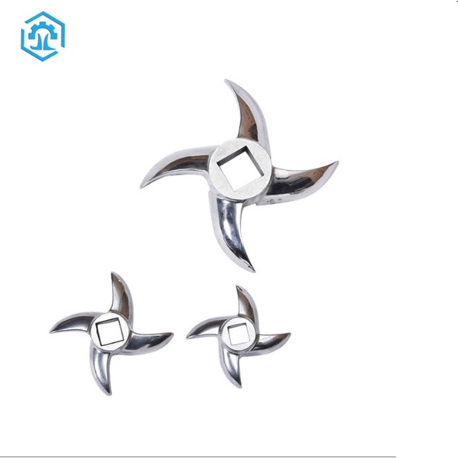 Lưỡi xay thịt cánh gù đủ mọi loại kích cỡ thép tốt