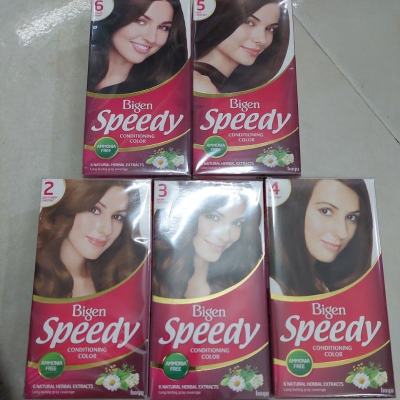 KEM NHUỘM TÓC PHỦ BẠC CAO CẤP BIGEN SPEEDY, THÁI LAN CHÍNH HÃNG