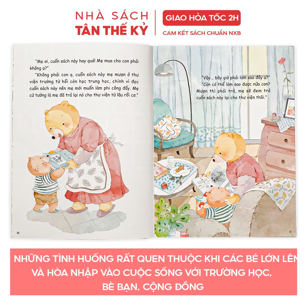 Sách - Những bài học đầu tiên dạy bé thói quen tốt (7 quyển)
