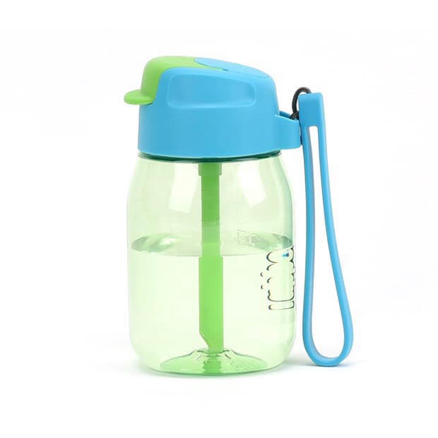 Bình nước cho bé Lohas Mini Lohas with Straw Tupperware 350ml có ống hút chịu nhiệt 110 độ C - Hàng chính hãng