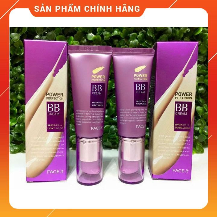 Kem nền đa năng The Face Shop BB Cream Face it Power Perfection BB tím TFS