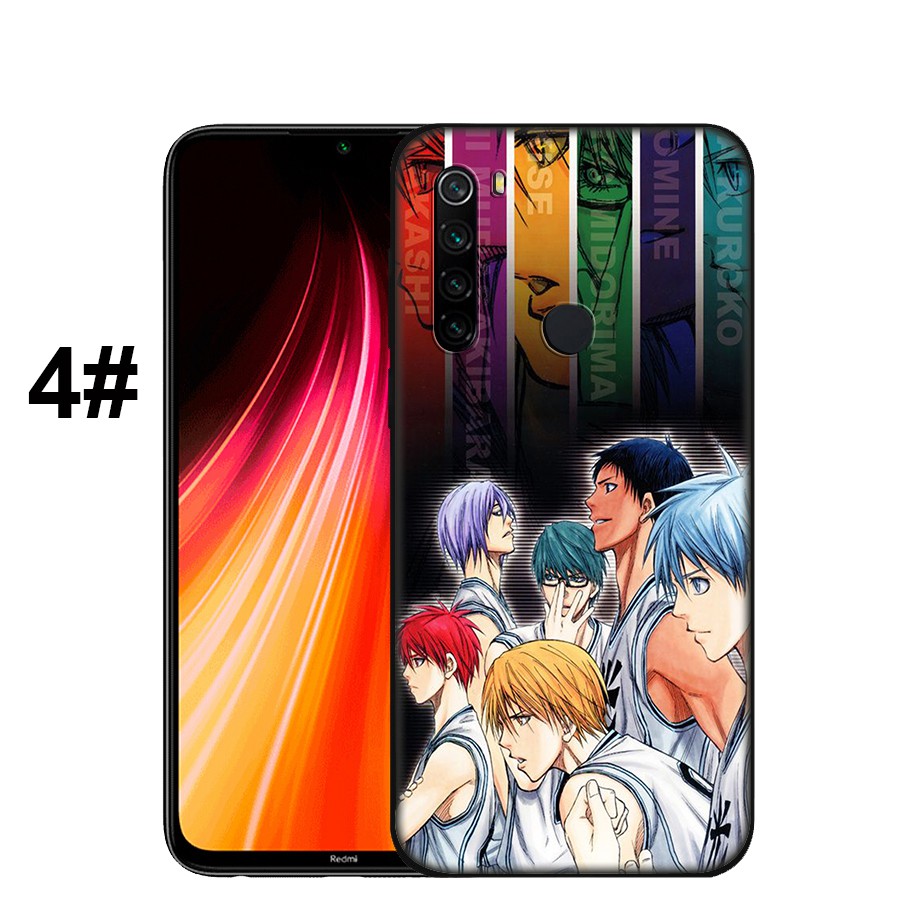 Ốp Lưng Silicone Mềm In Hình Kuroko 's Basketball Cho Xiaomi Redmi Note 5a 9 9s Pro Max Poco X2